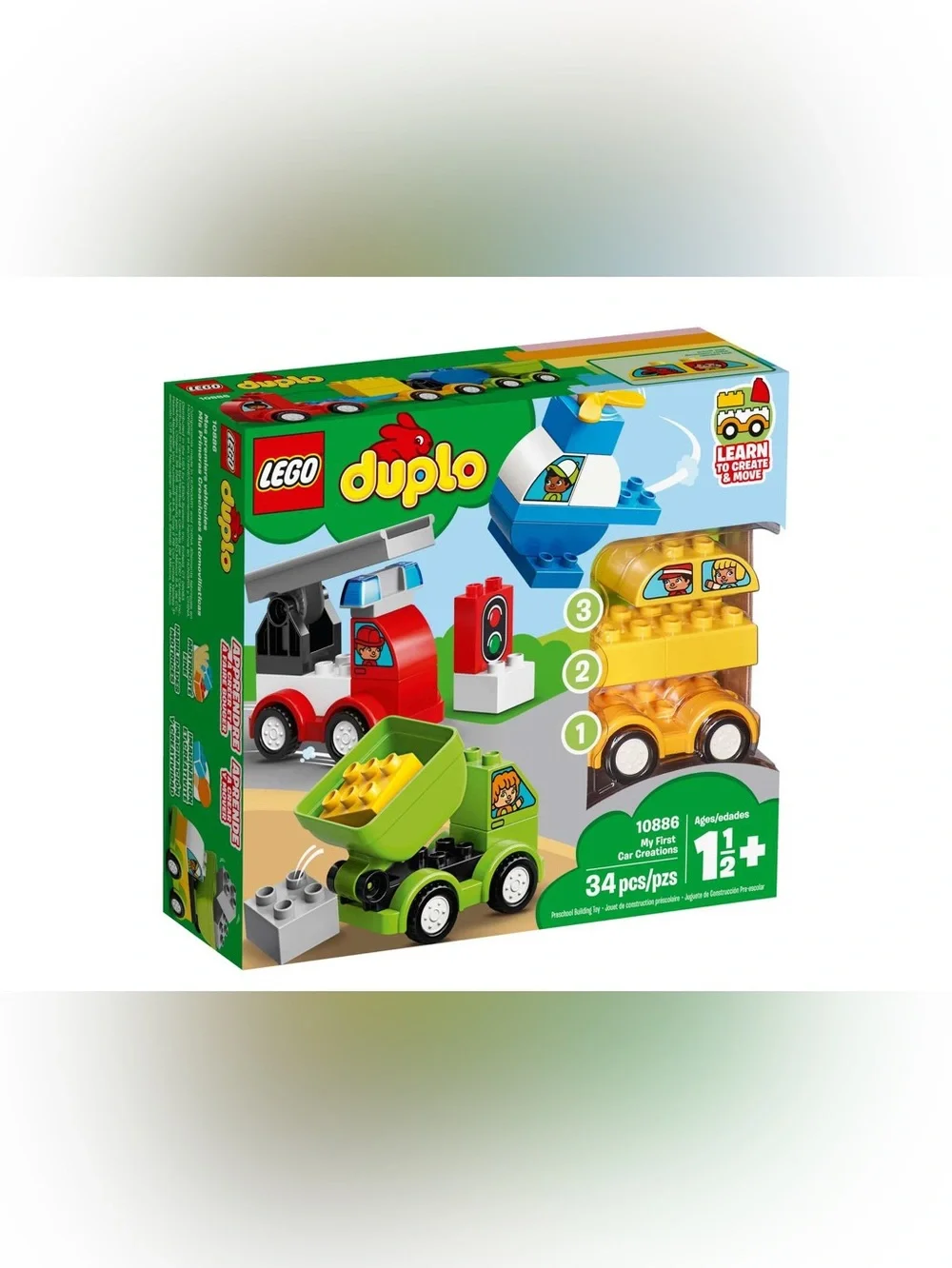 LEGO DUPLO: My First Car Creations (10886) SEALED